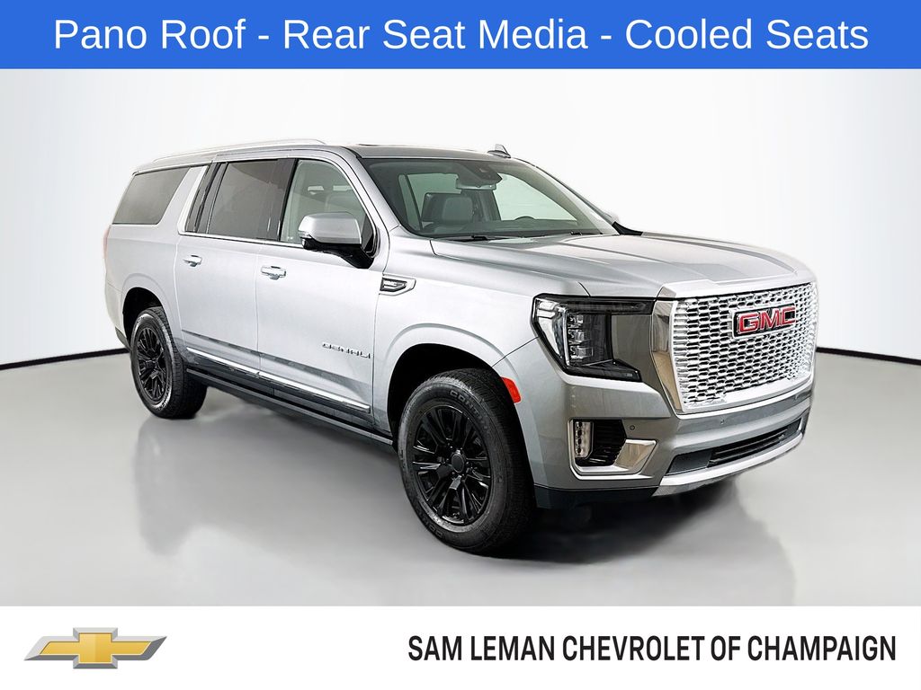 Sterling Metallic 2024 GMC Yukon XL Denali 4WD SUV / Crossover Four-Wheel Drive