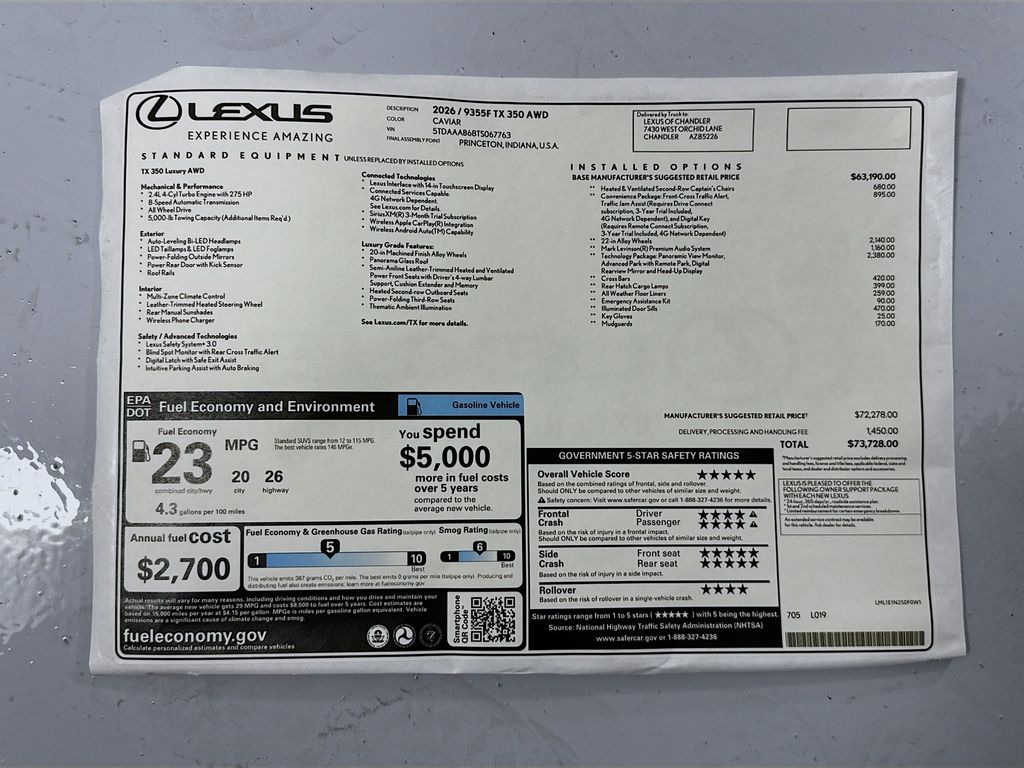 Thumbnail: 2026 Lexus TX - 9