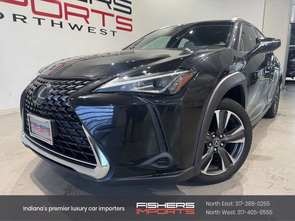 Black (Caviar) 2020 Lexus UX Hybrid SUV / Crossover All-Wheel Drive Continuously Variable Transmission