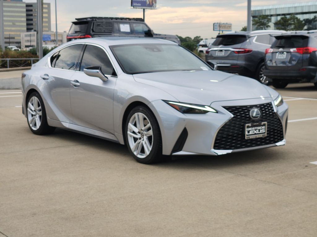 2023 Lexus IS 300 Silver at DeMontrond Automotive Group