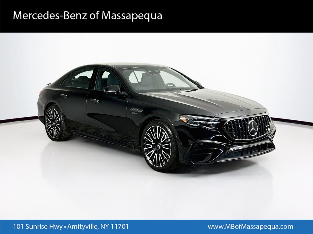 Obsidian Black Metallic 2026 Mercedes-Benz E-Class Sedan All-Wheel Drive 9-Speed Automatic