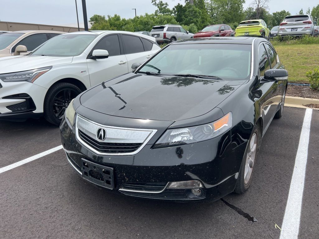 Black 2013 Acura TL FWD Sedan Front-Wheel Drive 6-Speed Automatic