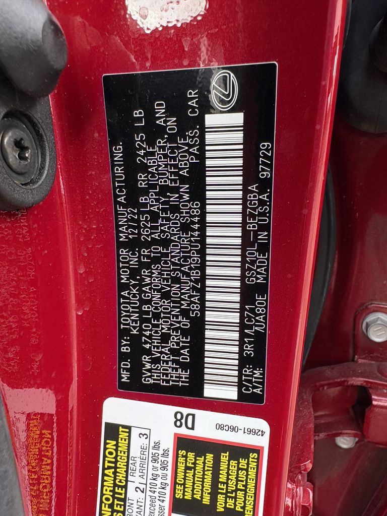 Used 2023 Red Lexus 350 Ultra Luxury image 28