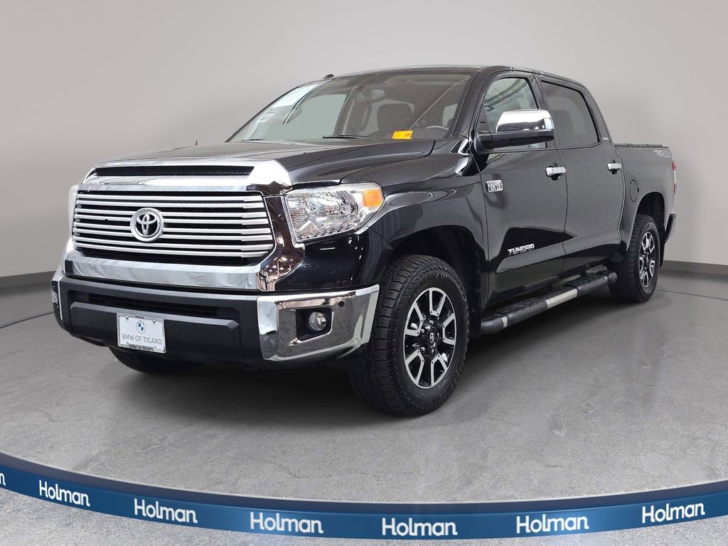 2017 Toyota Tundra Limited CrewMax 5.7L 4WD Pickup Truck Four-Wheel Drive 6-Speed Automatic Overdrive
