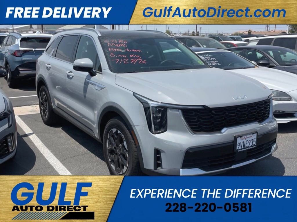 Wolf Gray 2025 Kia Sorento SUV / Crossover Front-Wheel Drive 8-Speed Automatic