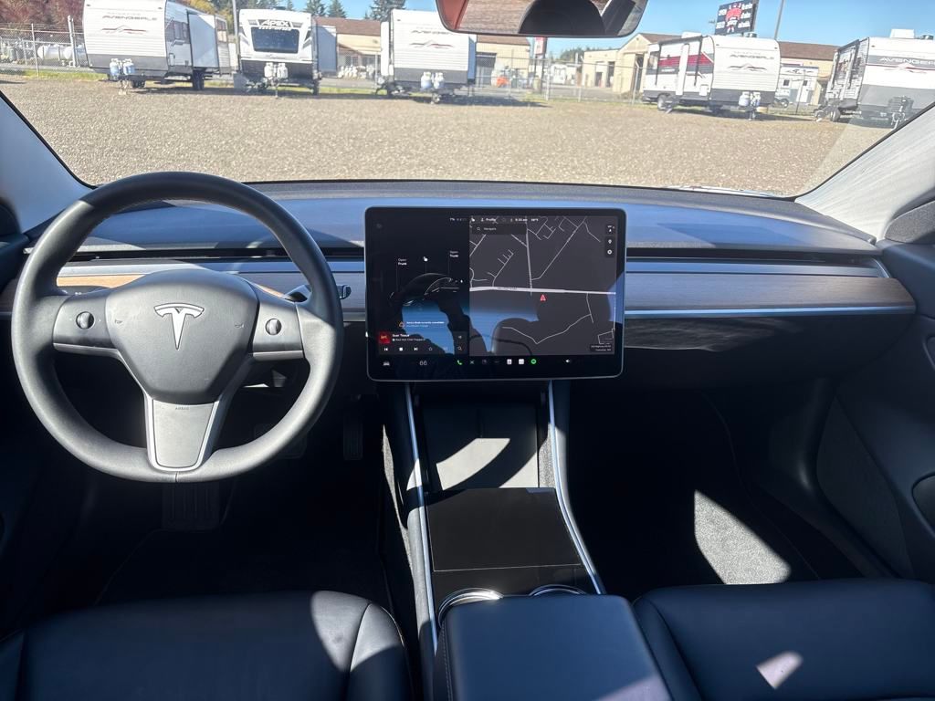 2018 Black Tesla Model 3 Long Range RWD Sedan