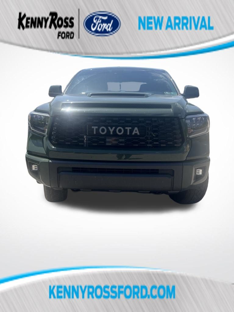 Army Green 2020 Toyota Tundra Pickup Truck Four-Wheel Drive 6-Speed Automatic