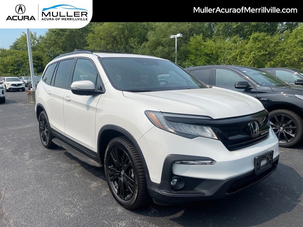 White 2021 Honda Pilot SUV / Crossover All-Wheel Drive 9-Speed Automatic
