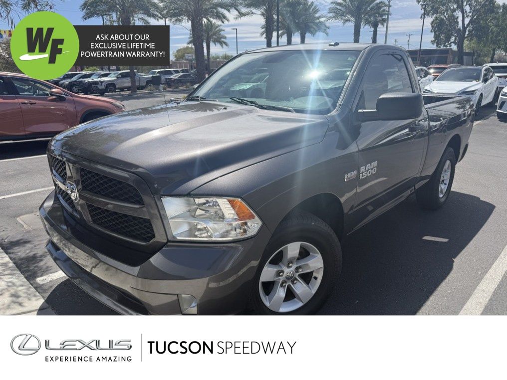 Crystal Metallic 2017 RAM 1500 Express RWD Pickup Truck 4X2 8-Speed Automatic