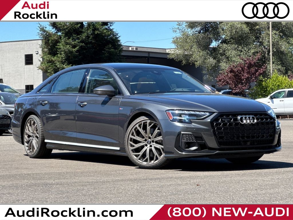 Gray 2026 Audi A8 Sedan All-Wheel Drive 8-Speed Automatic