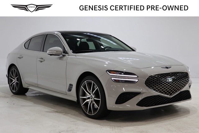 Vatna Gray 2026 Genesis G70 Sedan All-Wheel Drive 8-Speed Automatic