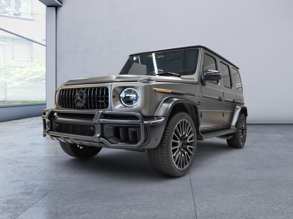 Gray (MANUFAKTUR Monza Grey) 2025 Mercedes-Benz G-Class SUV / Crossover All-Wheel Drive 9-Speed Automatic