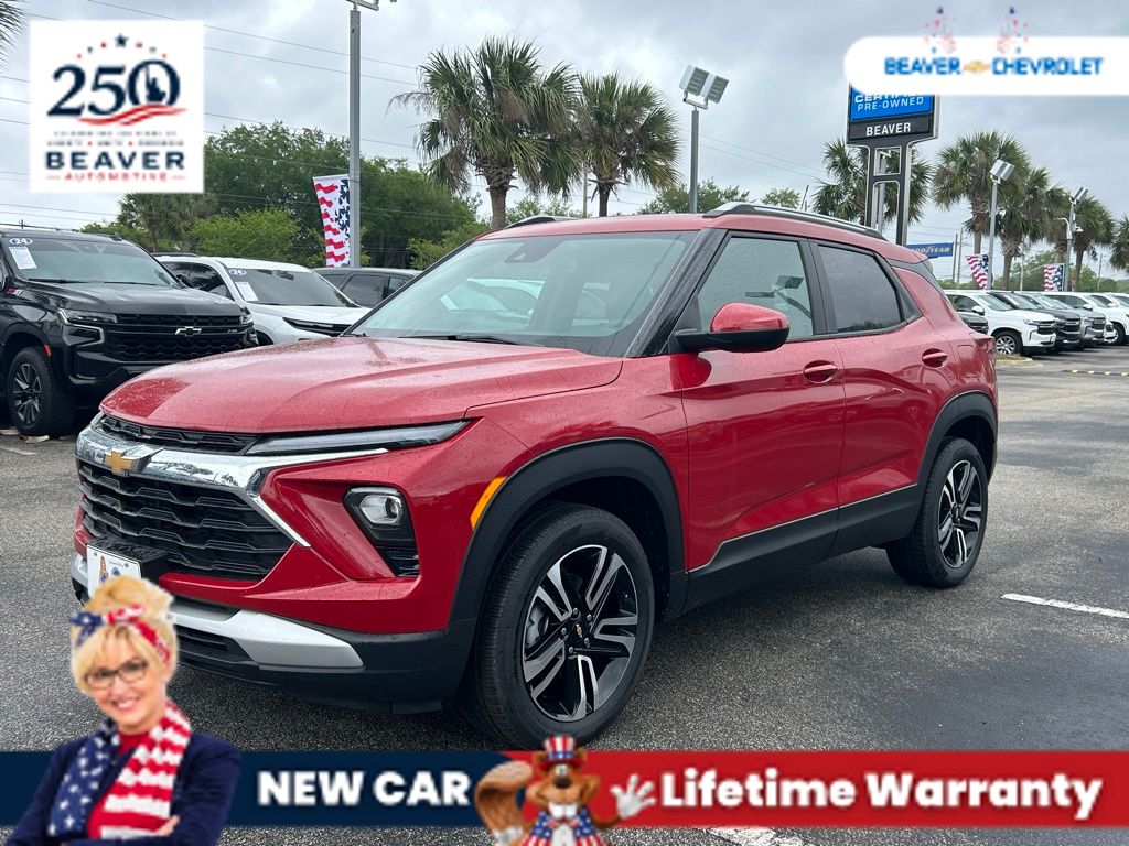 Red 2026 Chevrolet Trailblazer SUV / Crossover Four-Wheel Drive 9-Speed Automatic
