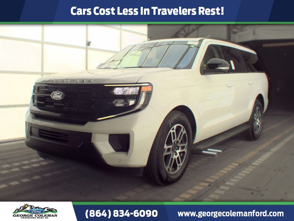 Star White Metallic Tri-Coat 2025 Ford Expedition SUV / Crossover 4X2 Automatic