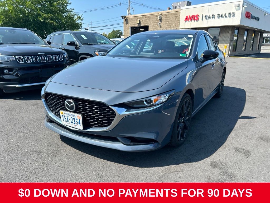 Gray Metallic 2025 Mazda MAZDA3 Sedan All-Wheel Drive 6-Speed Automatic