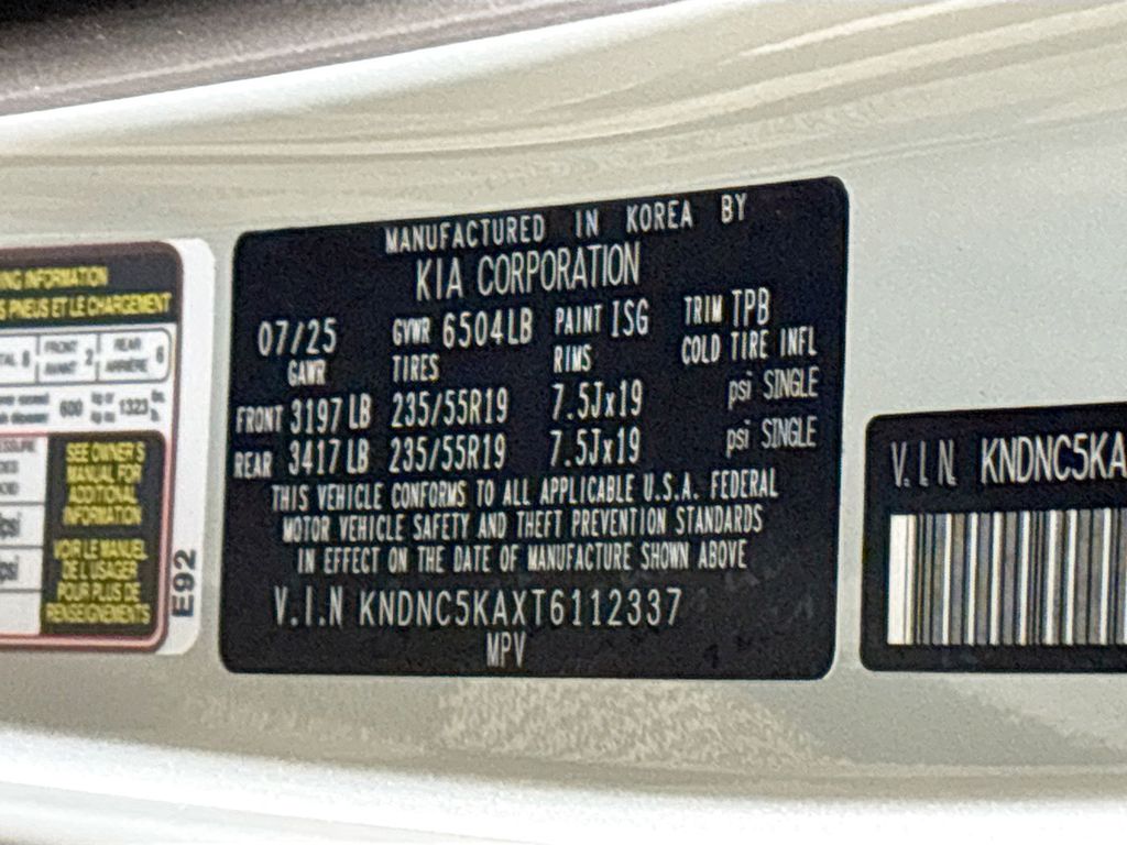 2026 Kia Carnival Hybrid EX