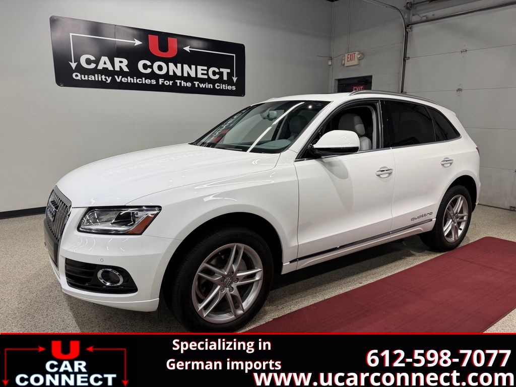 White 2016 Audi Q5 2.0T Premium Plus SUV / Crossover All-Wheel Drive 8-Speed Automatic