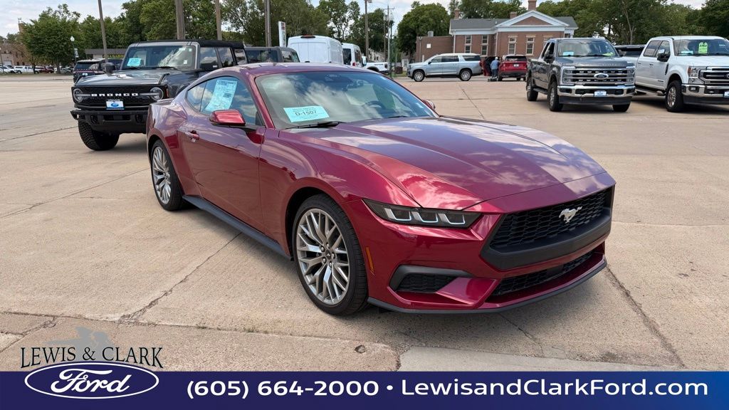 Pink (Magenta) 2025 Ford Mustang Coupe Rear-Wheel Drive Automatic