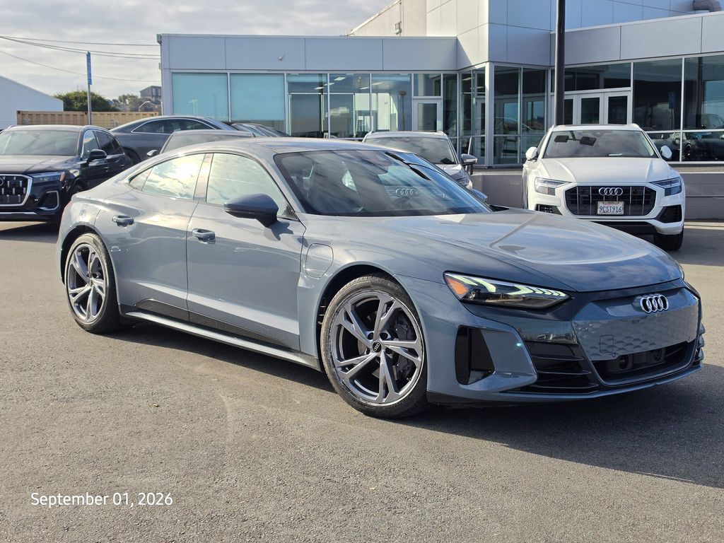 Kemora Gray Metallic 2024 Audi e-tron GT Sedan All-Wheel Drive 1-Speed Automatic