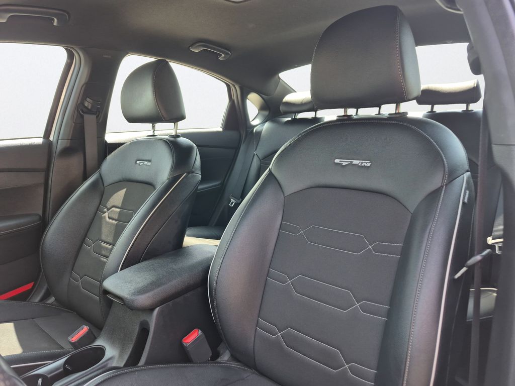 2023 Kia Forte GT-Line White at North Houston Mitsubishi