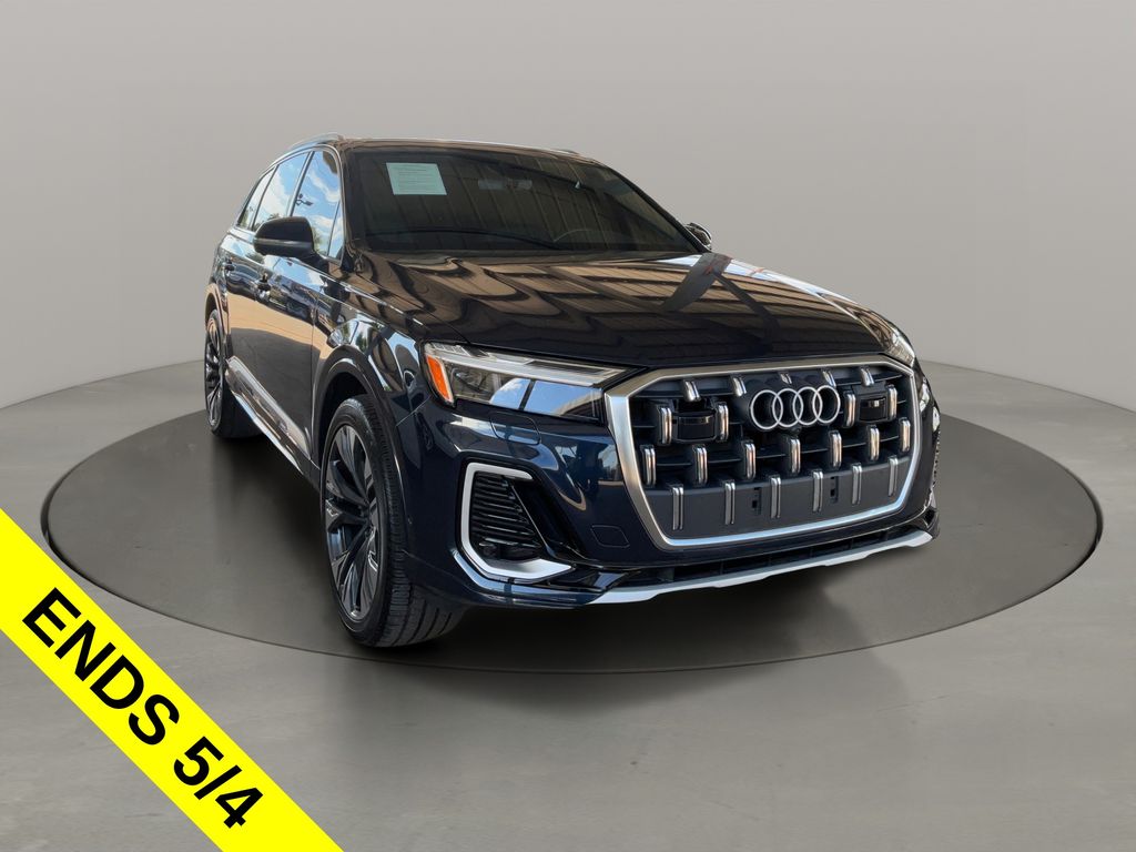 Waitomo Blue Metallic 2025 Audi Q7 quattro Premium 45 TFSI SUV / Crossover All-Wheel Drive 8-Speed Automatic