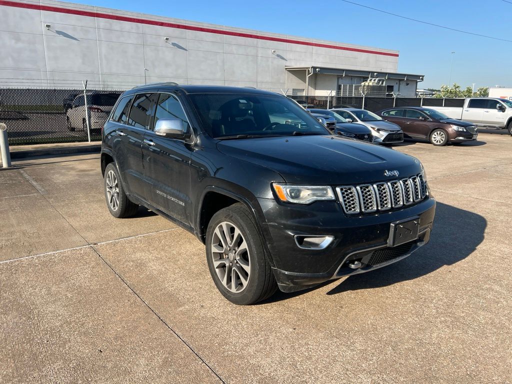 2018 Jeep Grand Cherokee Overland Black at Autostrade