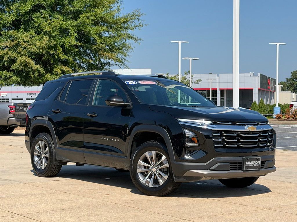 Mosaic Black Metallic 2025 Chevrolet Equinox SUV / Crossover Front-Wheel Drive Continuously Variable Transmission