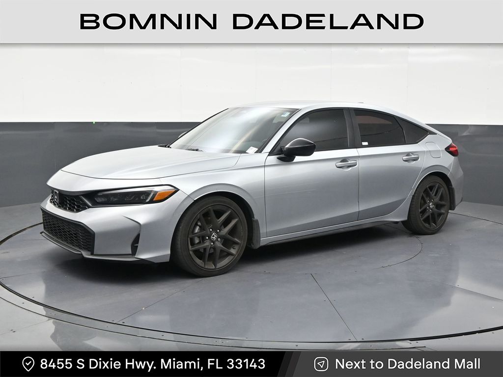  2025 Honda Civic Hatchback Hatchback Front-Wheel Drive Continuously Variable Transmission