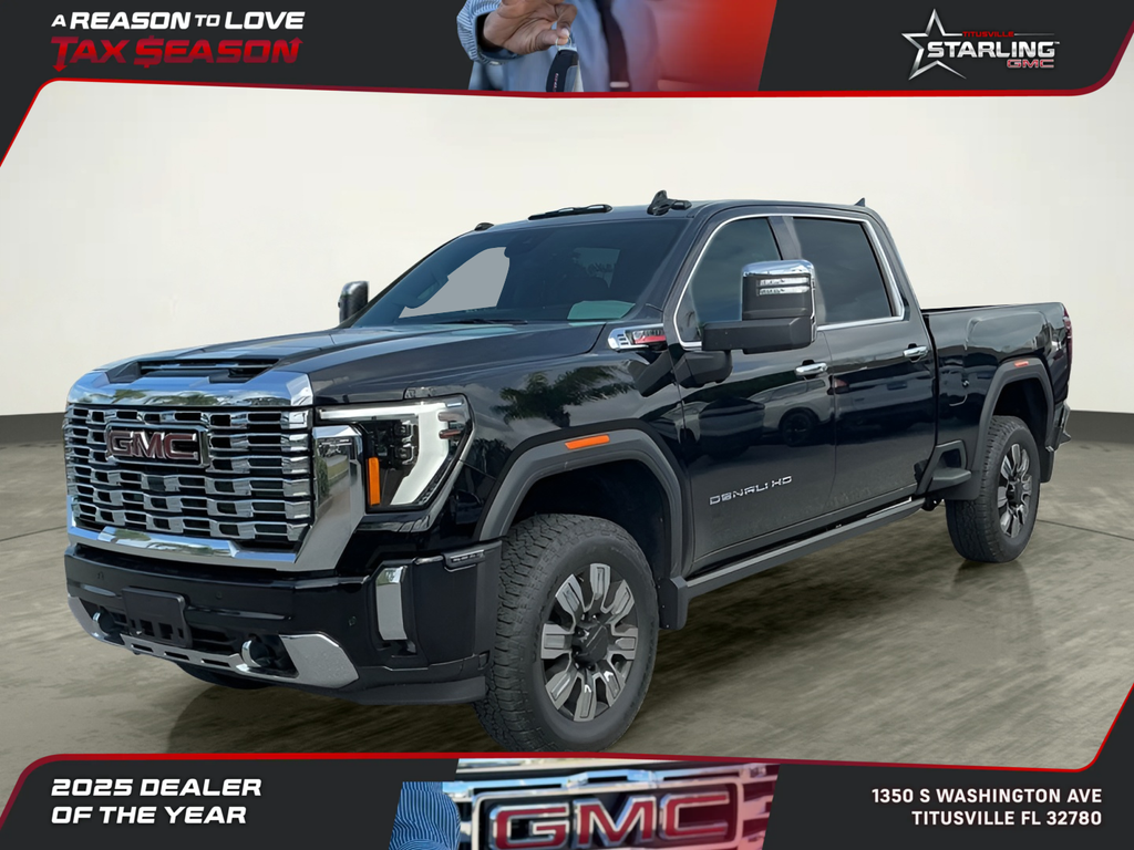 2024 GMC Sierra 2500HD Denali Crew Cab 4WD Pickup Truck Four-Wheel Drive Automatic