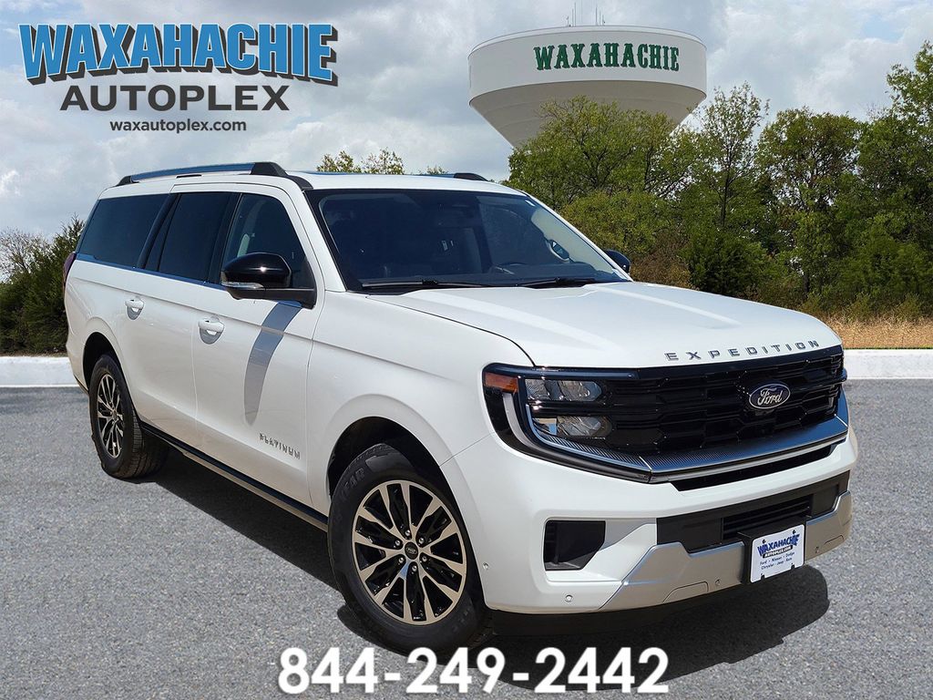 Oxford White 2025 Ford Expedition MAX Platinum 4WD SUV / Crossover Four-Wheel Drive Automatic