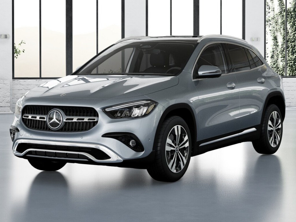 Silver 2026 Mercedes-Benz GLA SUV / Crossover Front-Wheel Drive 8-Speed Dual Clutch