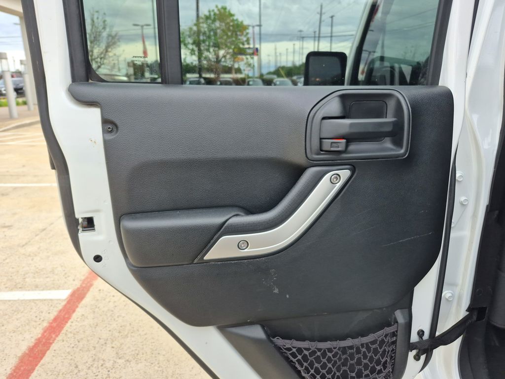 2018 Jeep Wrangler JK Unlimited Sahara White at Gullo Toyota