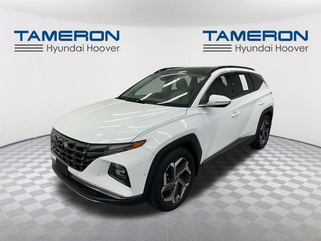 White Pearl 2024 Hyundai Tucson Limited FWD SUV / Crossover Front-Wheel Drive 8-Speed Automatic
