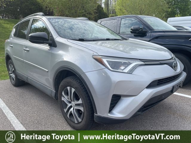 Silver 2017 Toyota RAV4 LE AWD SUV / Crossover All-Wheel Drive 6-Speed Automatic