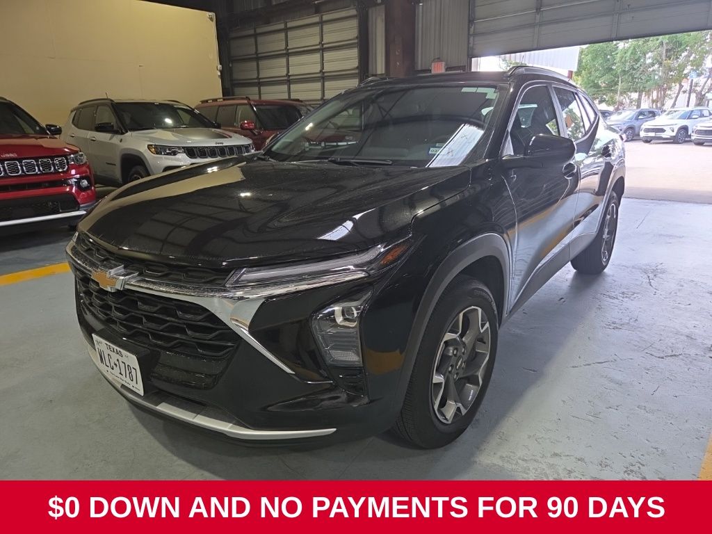 Black Metallic 2025 Chevrolet Trax SUV / Crossover Front-Wheel Drive 6-Speed Automatic