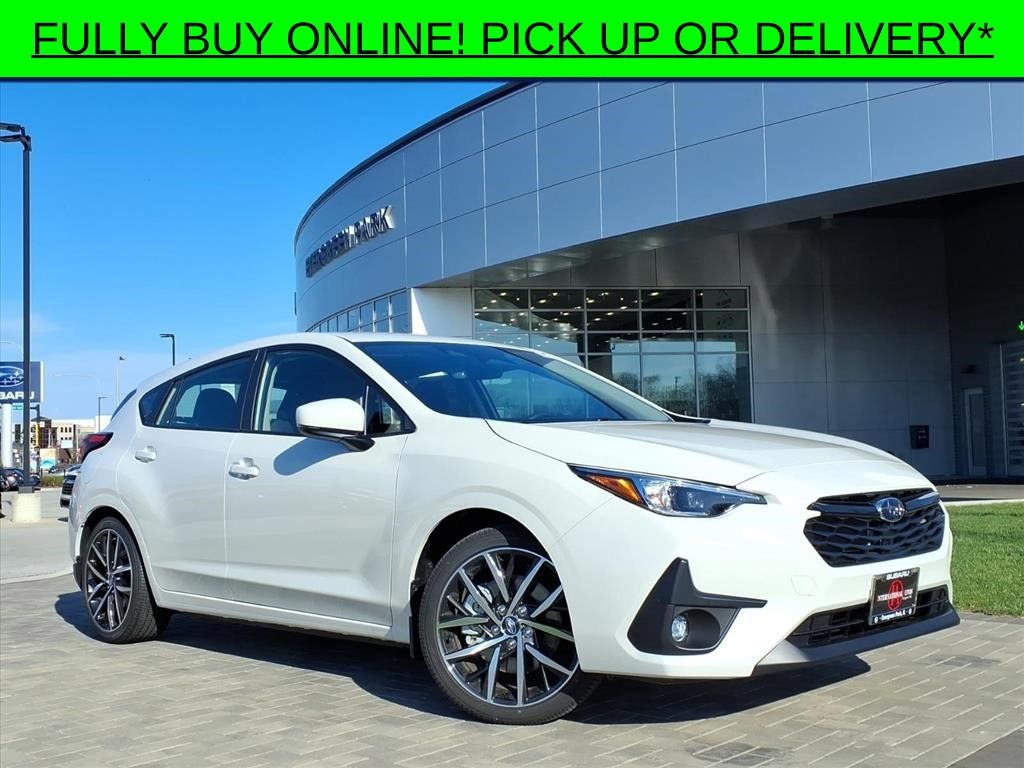 Crystal White Pearl 2026 Subaru Impreza Sport AWD Wagon All-Wheel Drive Continuously Variable Transmission