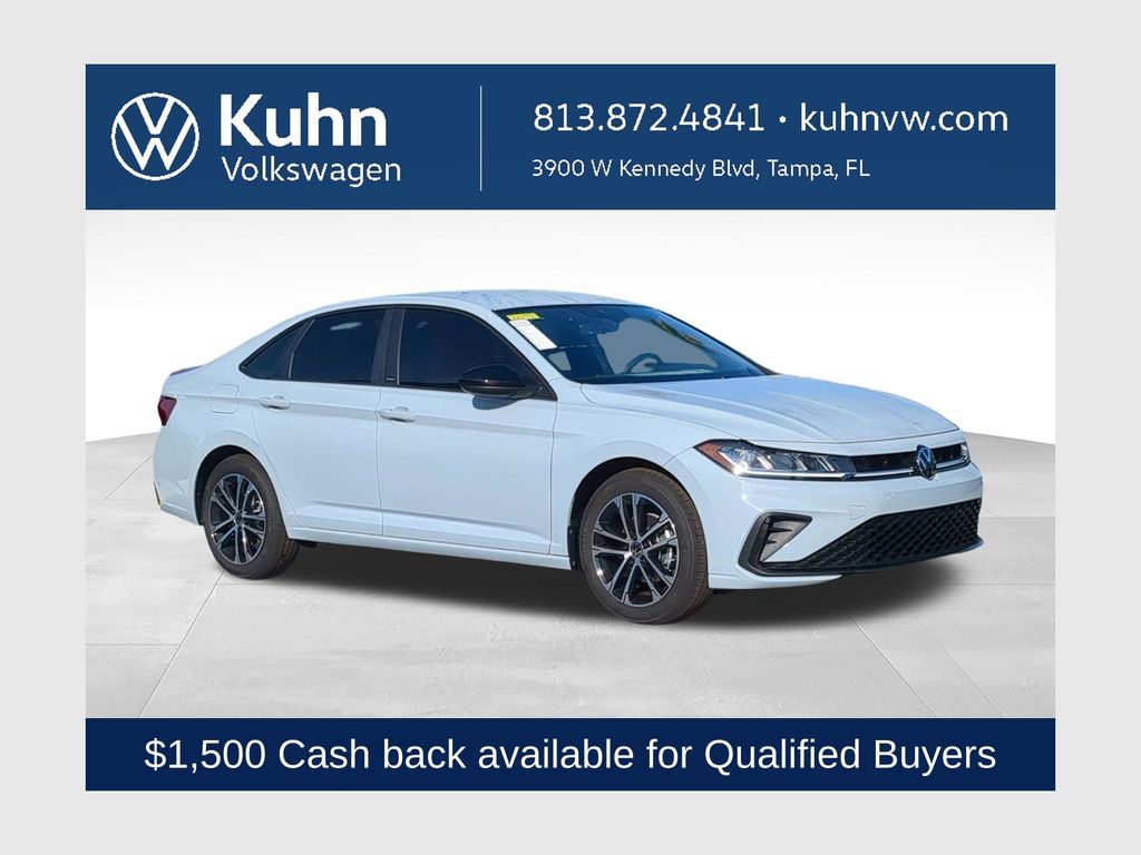 Monument Gray 2026 Volkswagen Jetta Sedan Front-Wheel Drive 8-Speed Automatic