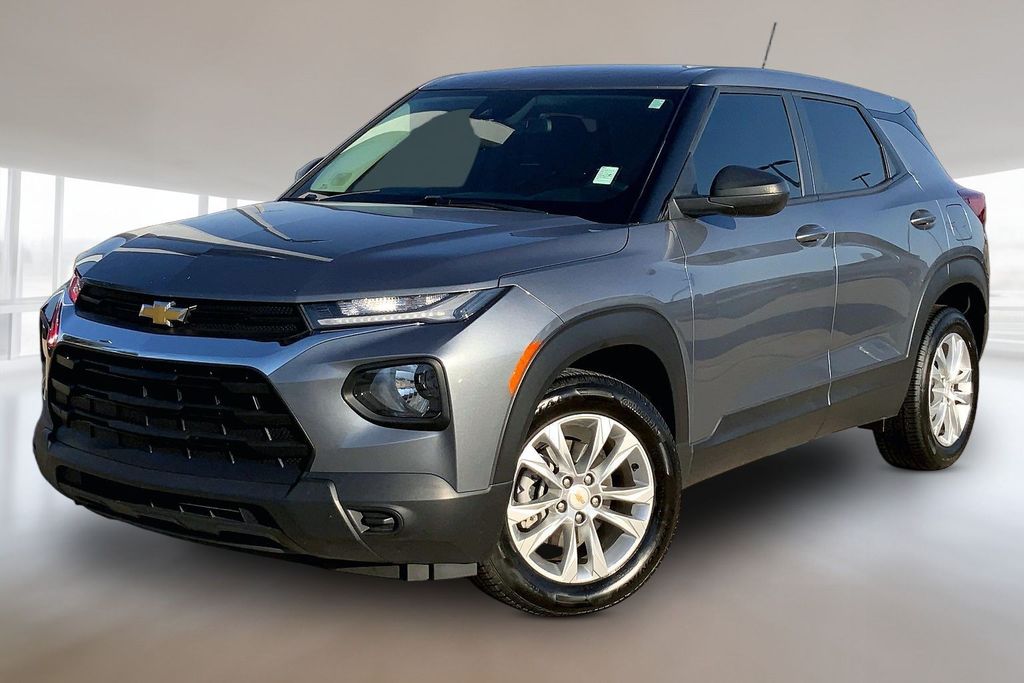 Gray (Satin Steel Metallic) 2022 Chevrolet Trailblazer SUV / Crossover Front-Wheel Drive Continuously Variable Transmission