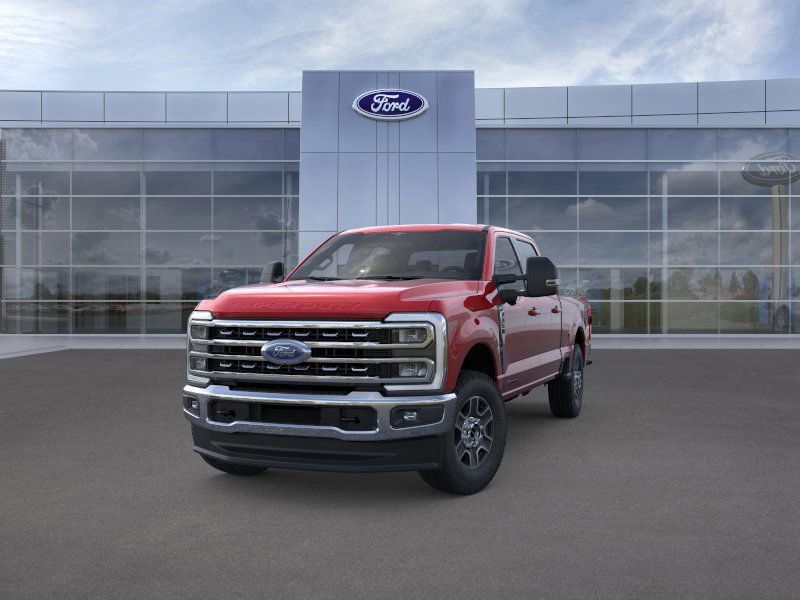 New 2026 Red Ford Lariat image 2