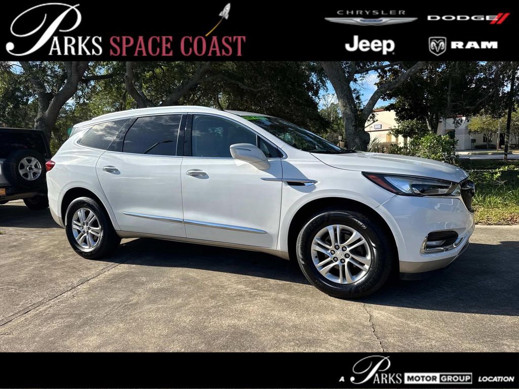 White Frost Tricoat 2019 Buick Enclave SUV / Crossover Front-Wheel Drive 9-Speed Automatic