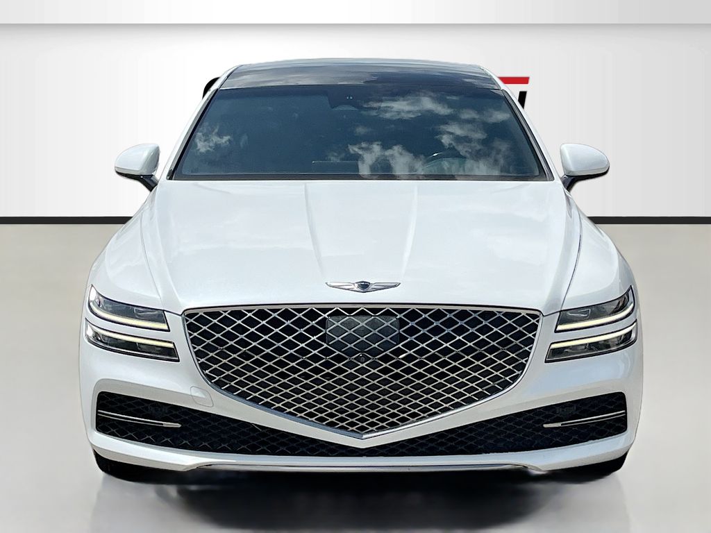 2021 Genesis G80 2.5T White at AutoSavvy Houston Northwest