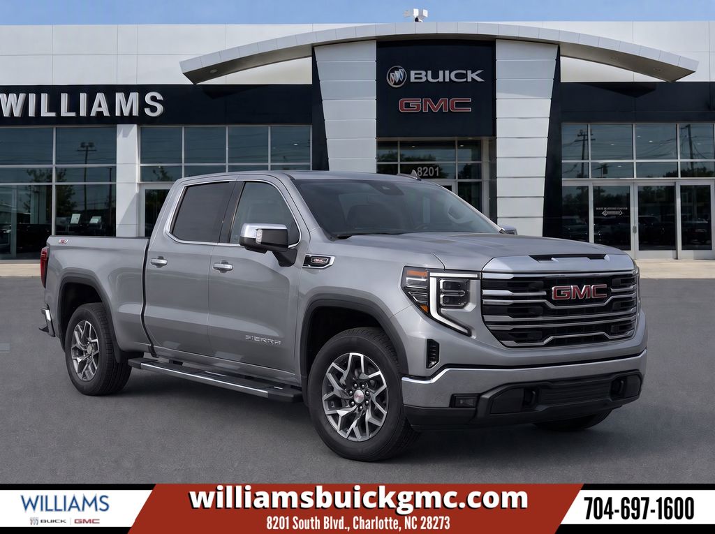 Sterling Metallic 2023 GMC Sierra 1500 Pickup Truck Four-Wheel Drive 10-Speed Automatic