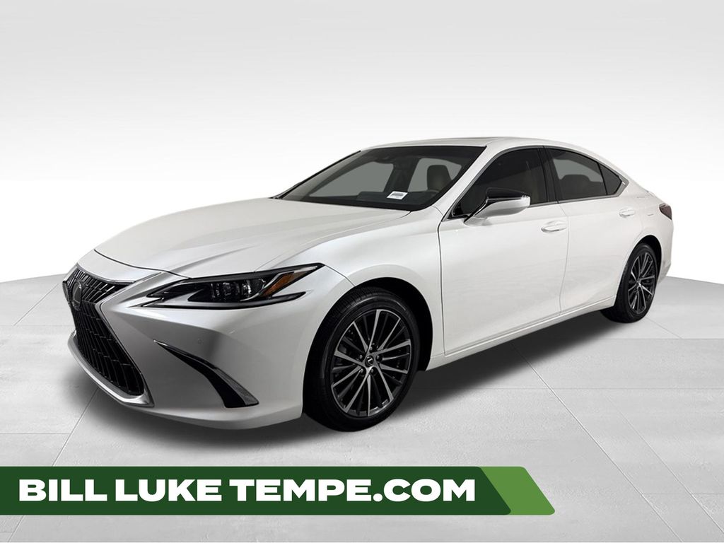 Eminent White Pearl 2025 Lexus ES Hybrid Sedan Front-Wheel Drive Continuously Variable Transmission