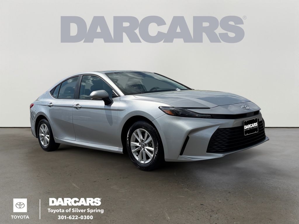 Celestial Silver 2025 Toyota Camry LE FWD Sedan Front-Wheel Drive Continuously Variable Transmission