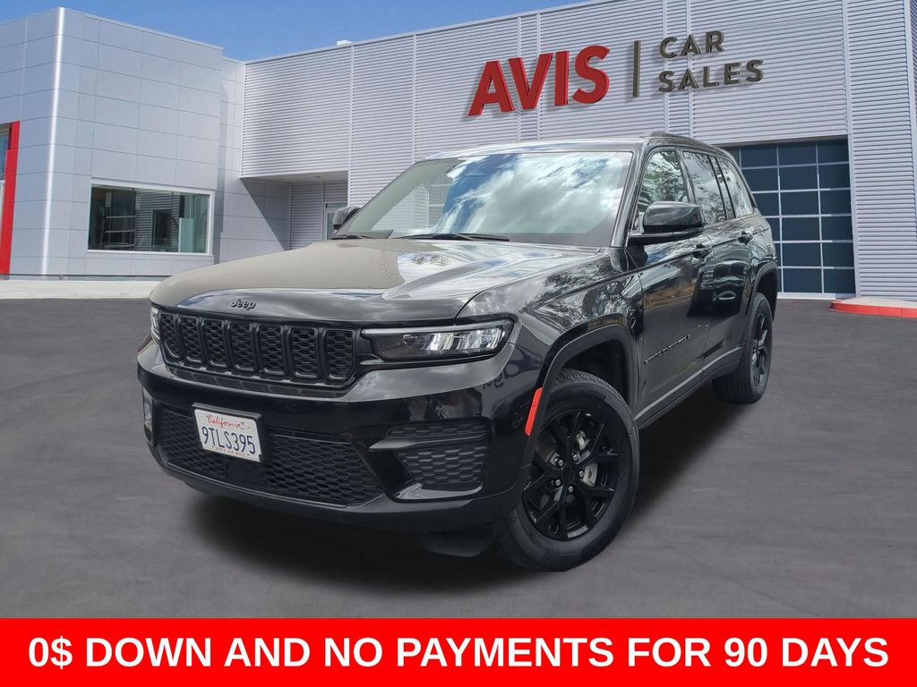 Diamond Black Crystal Pearlcoat 2025 Jeep Grand Cherokee Altitude 4WD SUV / Crossover Four-Wheel Drive 8-Speed Automatic