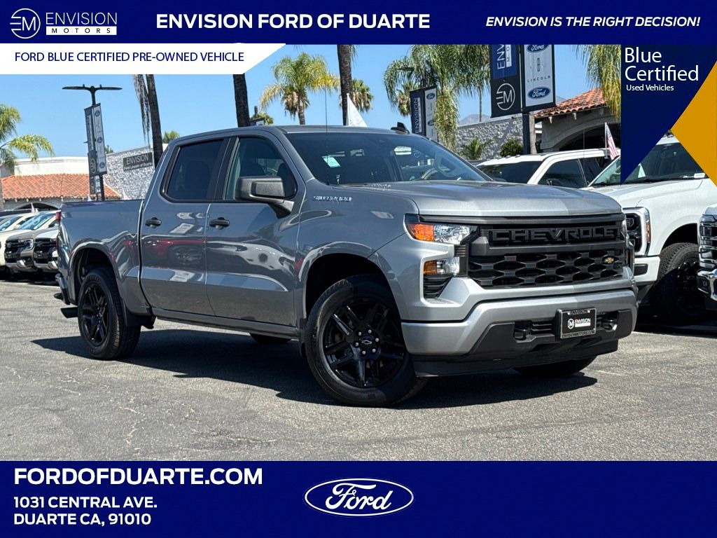 Sterling Gray Metallic 2025 Chevrolet Silverado 1500 Pickup Truck 4X2 8-Speed Automatic