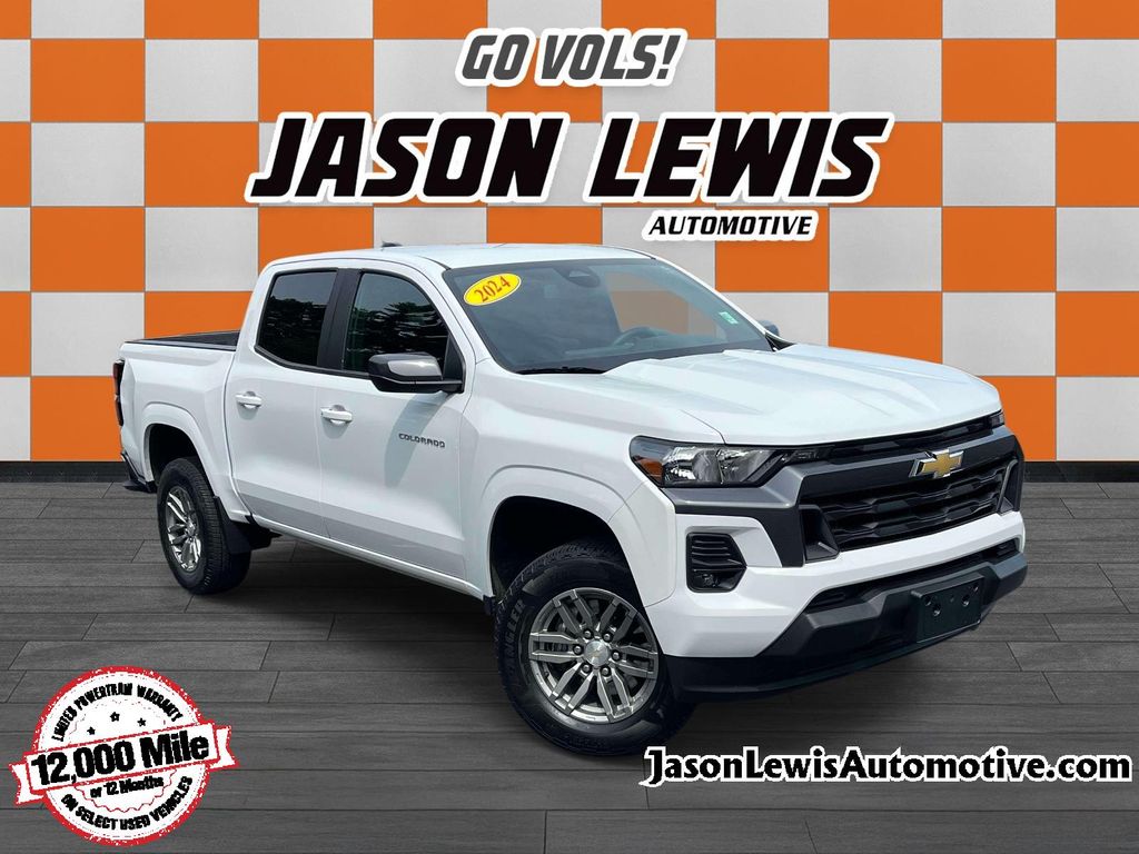 Summit White 2024 Chevrolet Colorado Pickup Truck 4X2 8-Speed Automatic