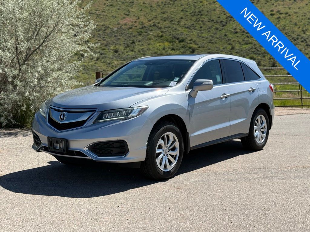 Silver 2017 Acura RDX AWD with Technology Package SUV / Crossover All-Wheel Drive 6-Speed Automatic