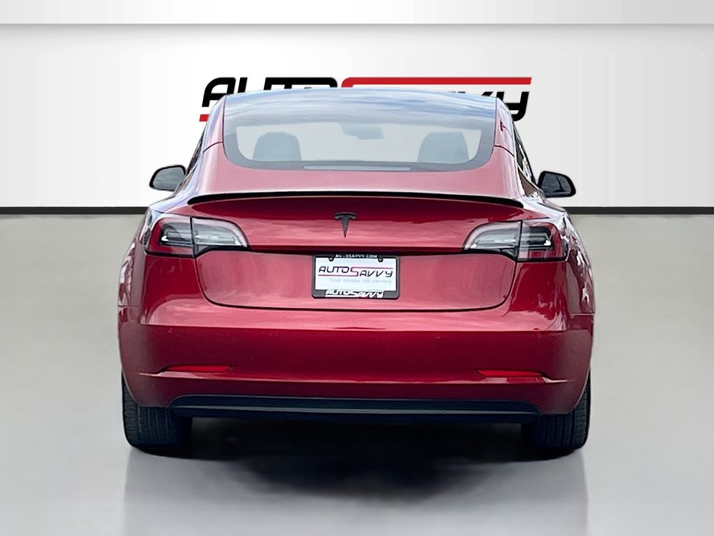 Used 2022 Red Tesla Base image 6