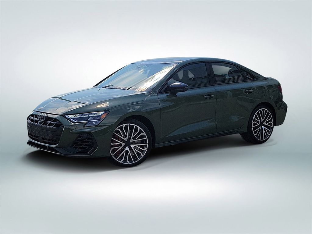 Green 2026 Audi S3 Sedan All-Wheel Drive 7-Speed Automatic